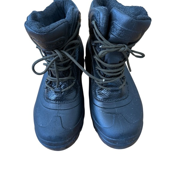 Columbia Black Winter Snow Cold Weather Boots Mens Lace Up Waterproof main image 5